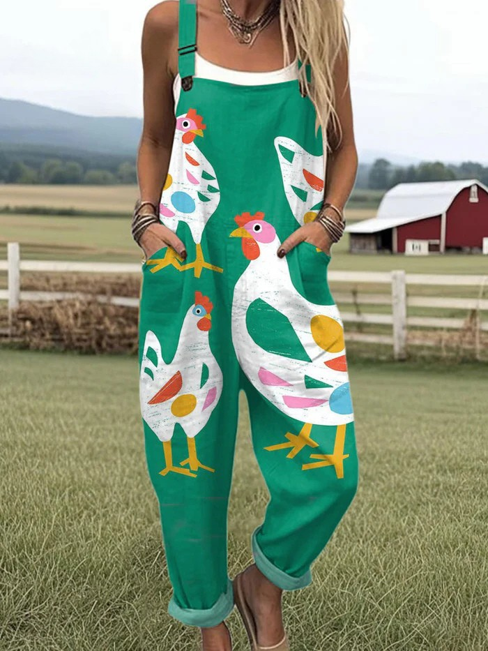 Tuta da donna - Design floreale vintage per uno stile e una comodità senza sforzo