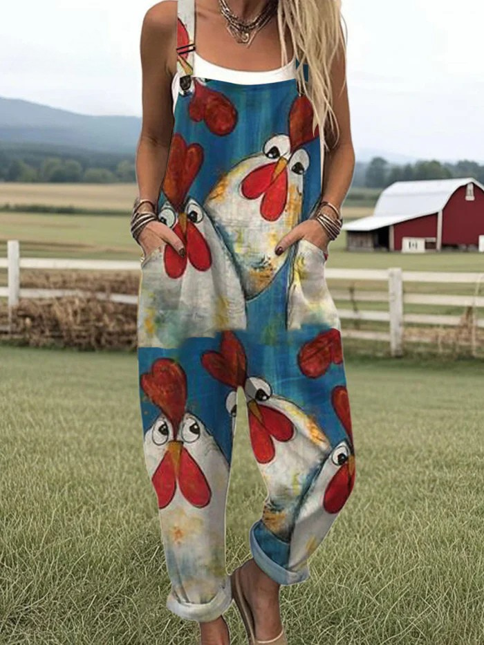 Tuta vintage a gamba larga: stile semplice e comfort per le donne