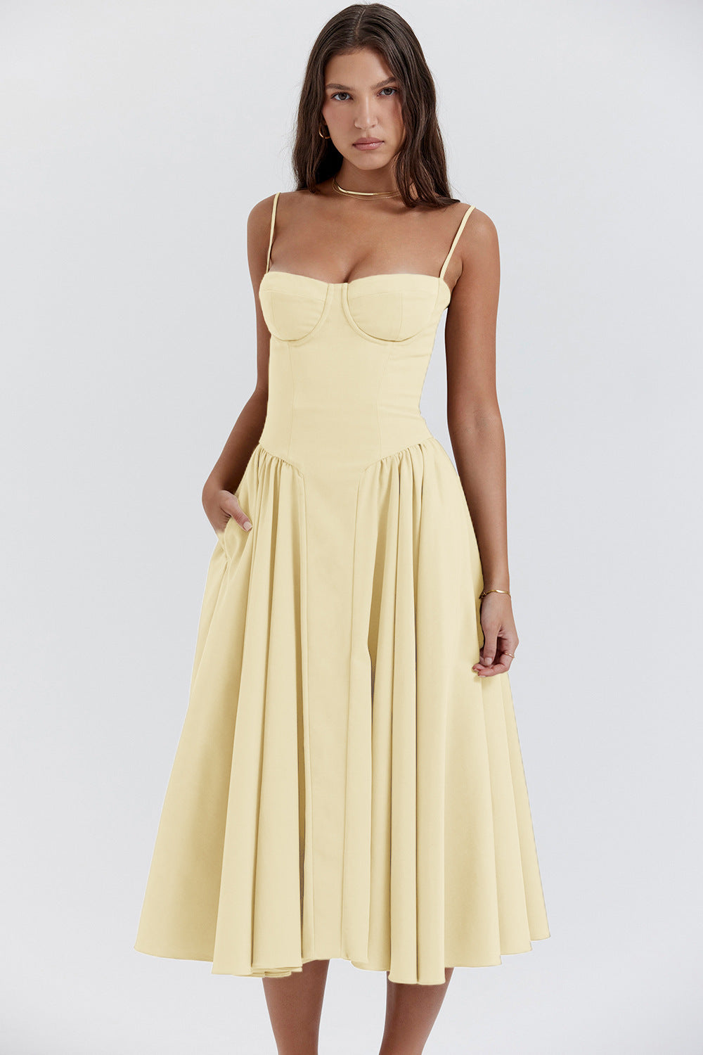 Kiki™ | Damska Sukienka Retro Midi
