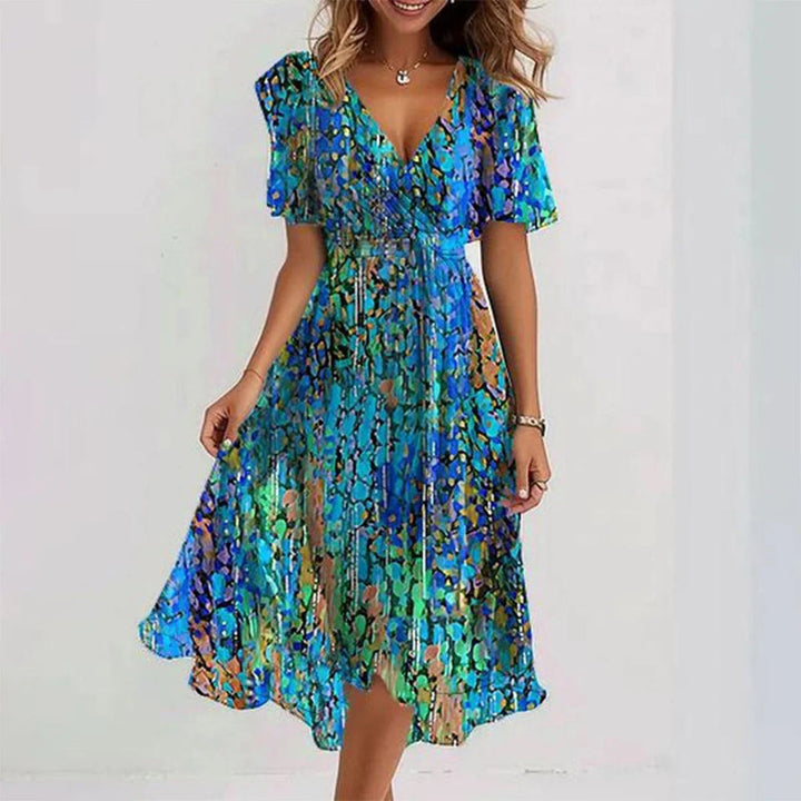 Anne Summer Dress Women - Elegancka Sukienka V -Sunned for Wedding i Midsummer