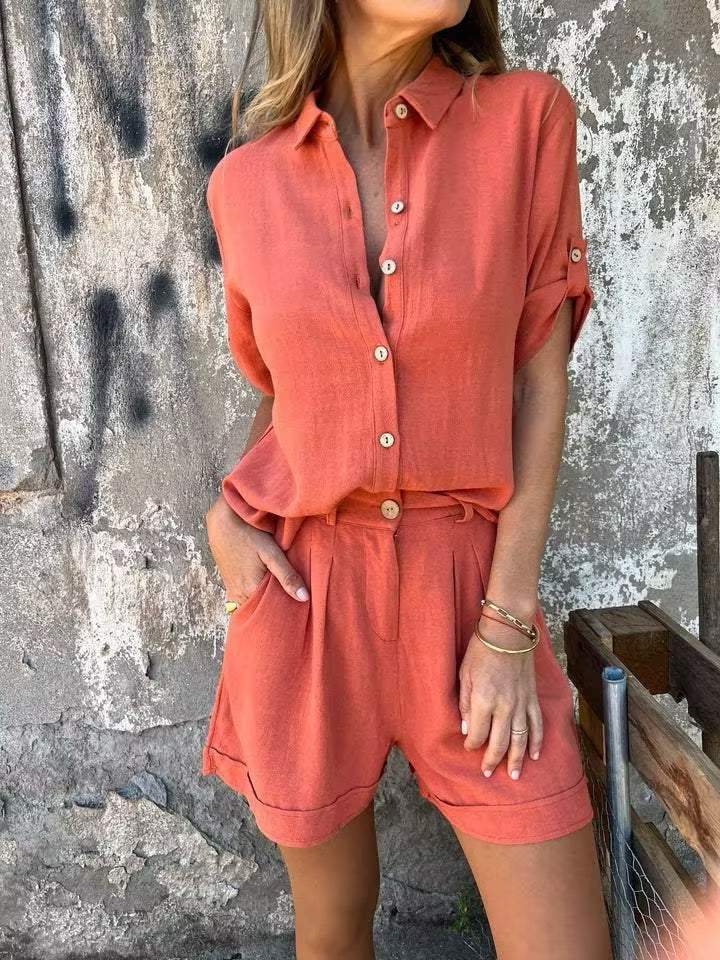 Elva Dwuczęściowy Zestaw Damski - Elegancja i Komfort na Co Dzień