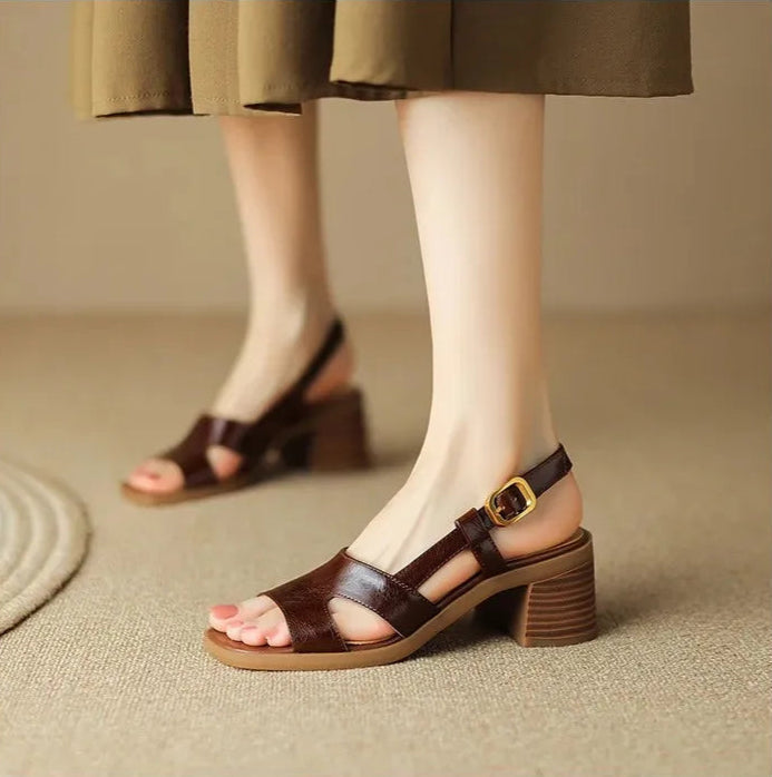 Elanora™ | Eleganti Sandali Bassi Da Cerimonia Per Donna