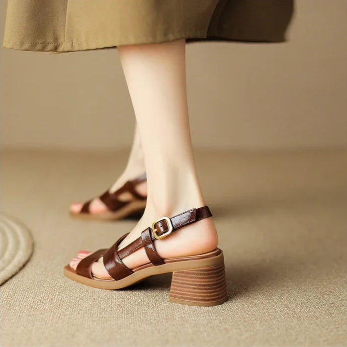 Elanora™ | Eleganti Sandali Bassi Da Cerimonia Per Donna