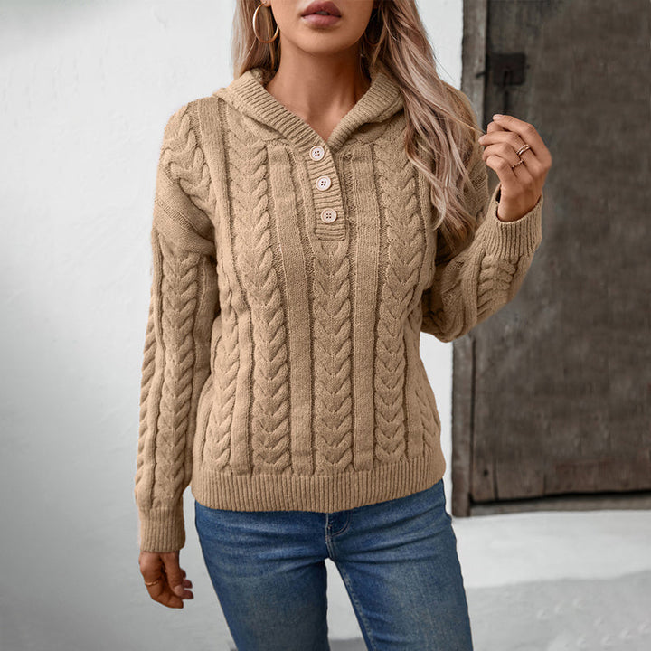 Emily – Luźny sweter z dzianiny Twisted Knit
