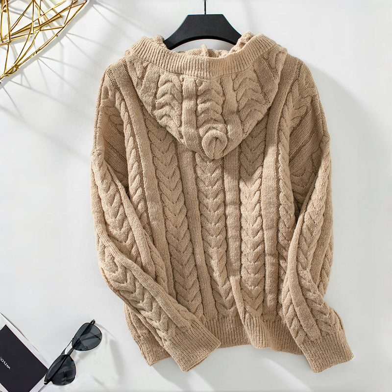 Emily – Luźny sweter z dzianiny Twisted Knit