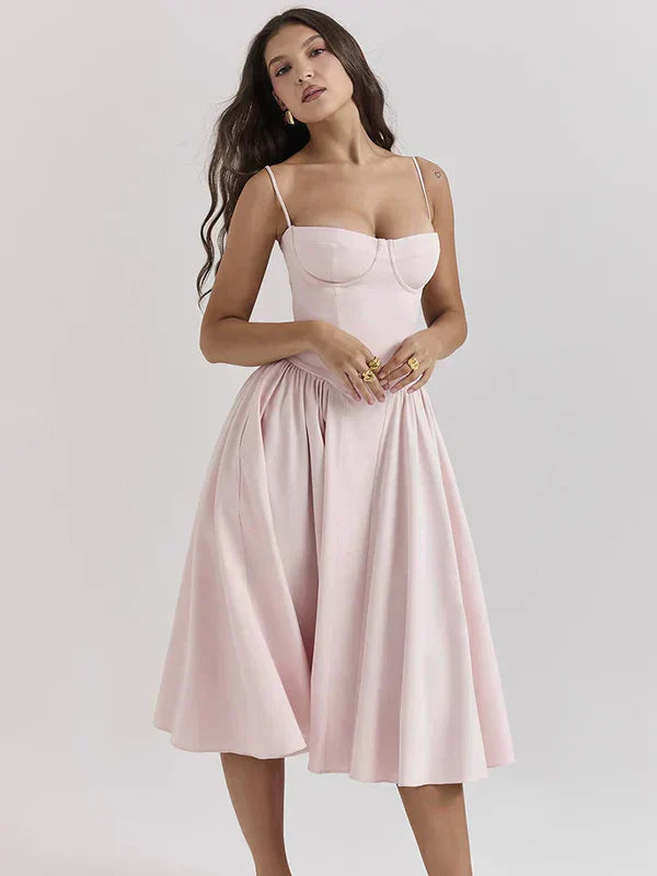 Kiki™ | Damska Sukienka Retro Midi