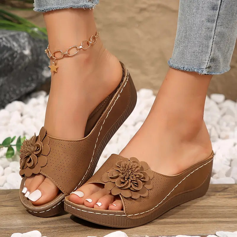 Indy™ | Eleganti sandali con zeppa