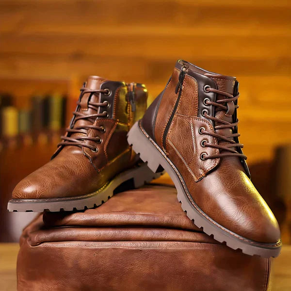 Jethro | Wytrzymałe sznurowane buty