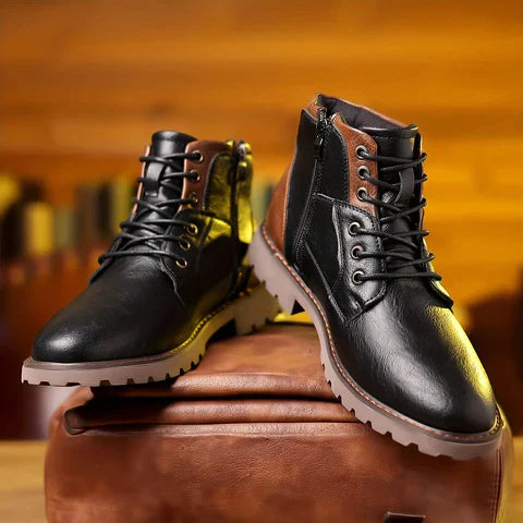 Jethro | Wytrzymałe sznurowane buty
