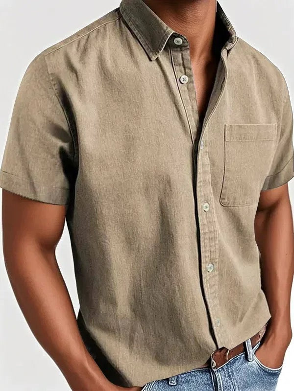 Maxence™ | Elegante Camicia Estiva Uomo per Comfort e Stile