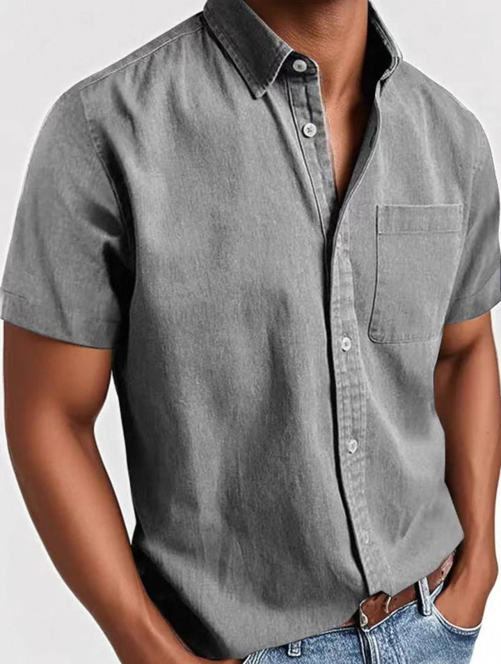 Maxence™ | Elegante Camicia Estiva Uomo per Comfort e Stile