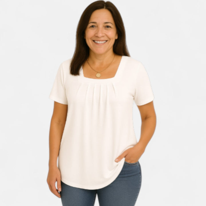 Meilin™ – Miękka, luźna koszulka T-shirt