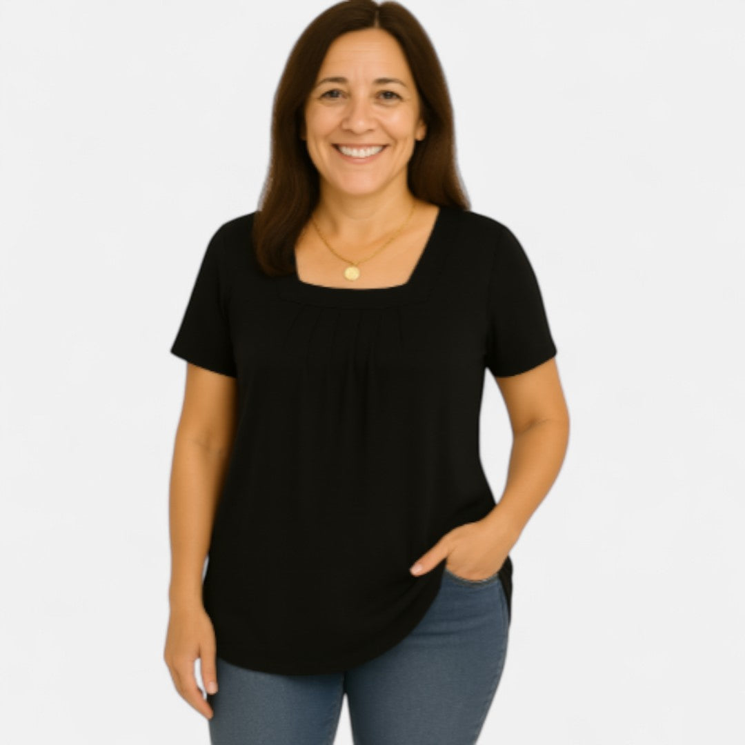 Meilin™ – Miękka, luźna koszulka T-shirt