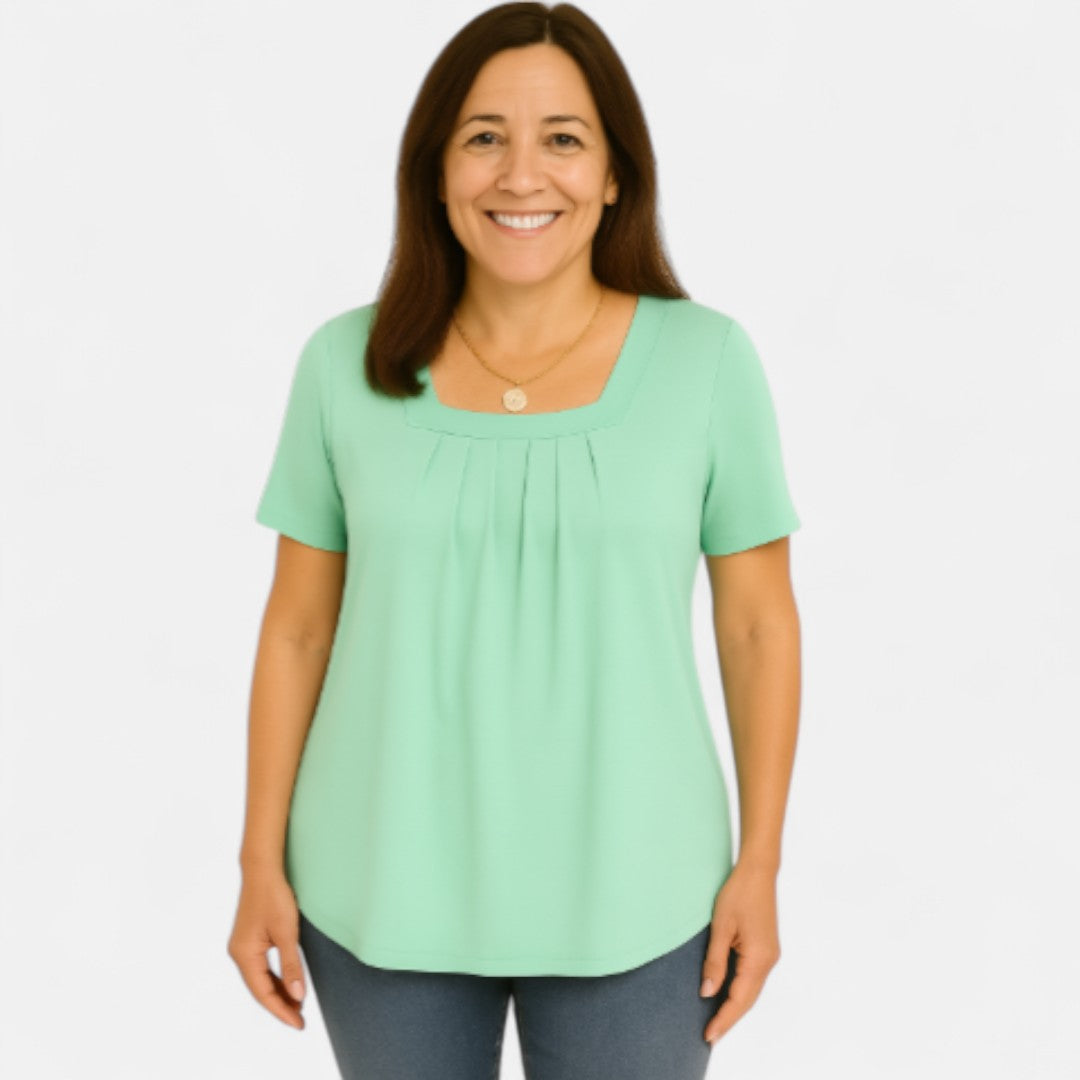 Meilin™ – Miękka, luźna koszulka T-shirt