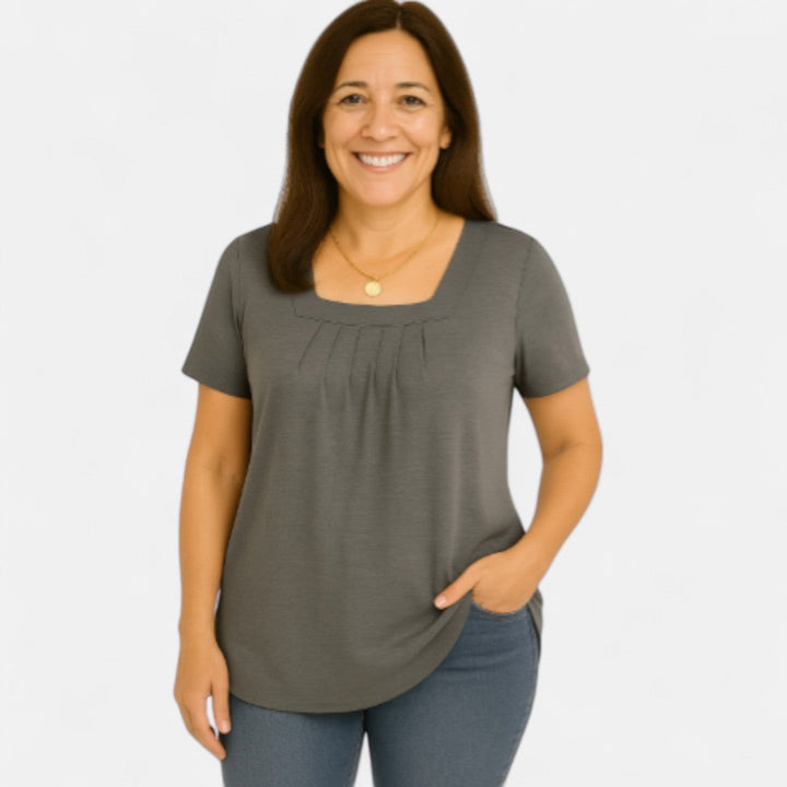 Meilin™ – Miękka, luźna koszulka T-shirt