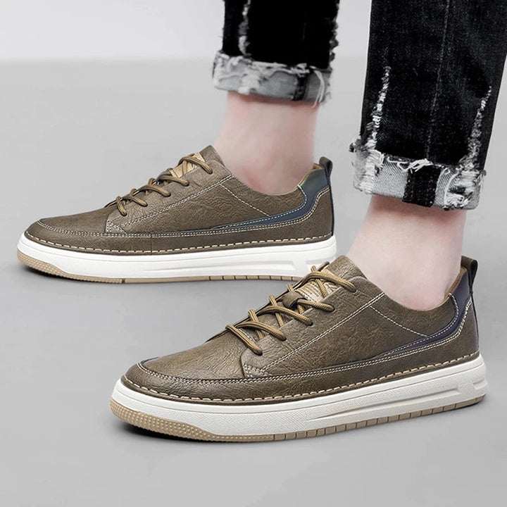 Skórzane trampki Halston Arc – luksusowy komfort i stylowy design