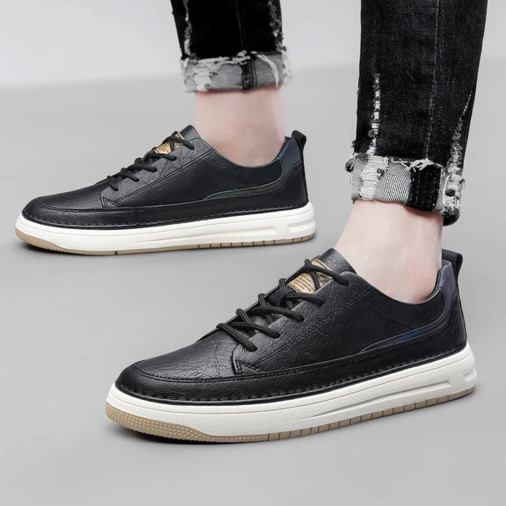 Skórzane trampki Halston Arc – luksusowy komfort i stylowy design