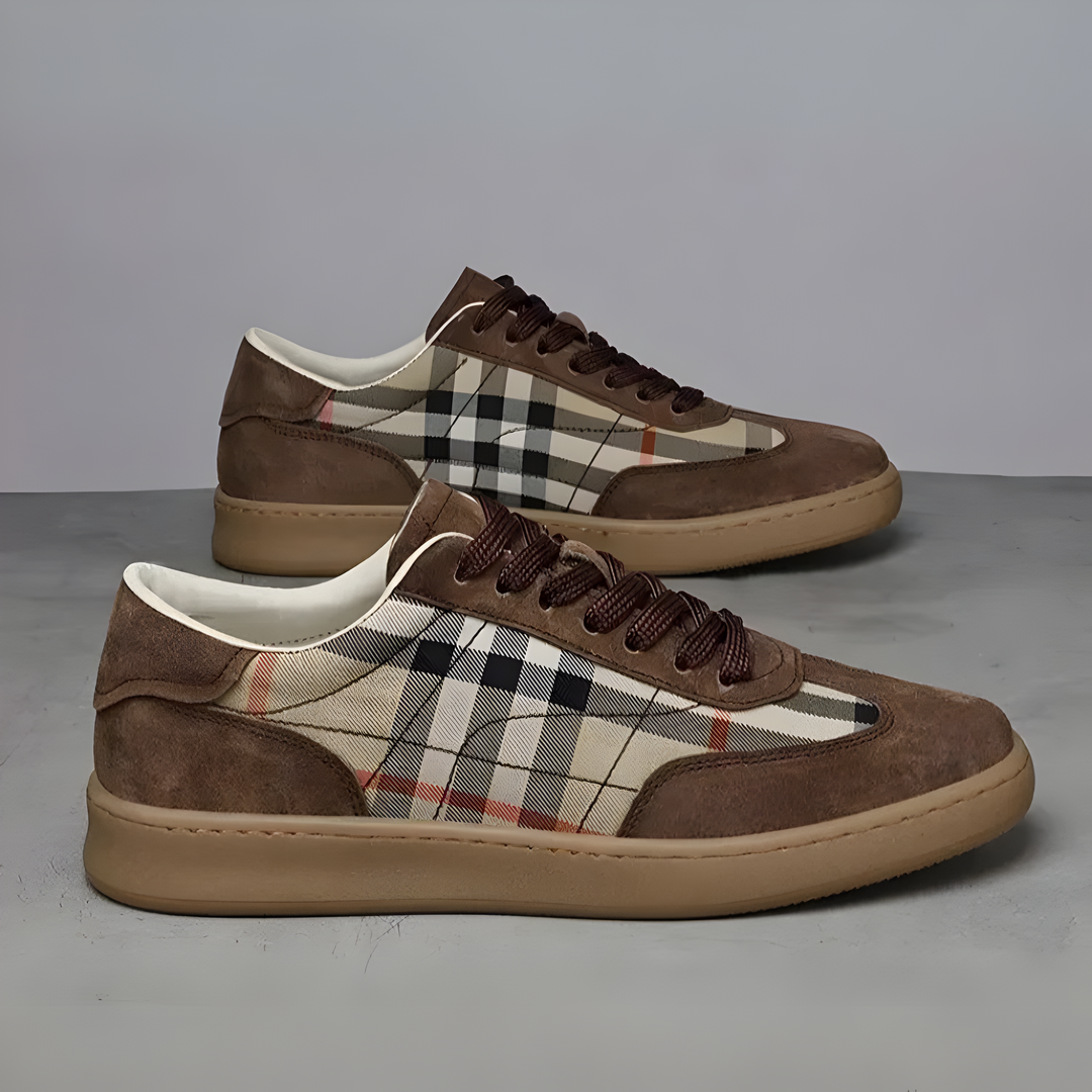 Skórzane trampki Hamilton – całodzienna wygoda i stylowy design