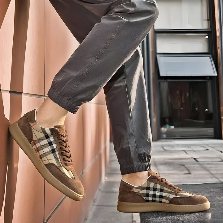 Skórzane trampki Hamilton – całodzienna wygoda i stylowy design