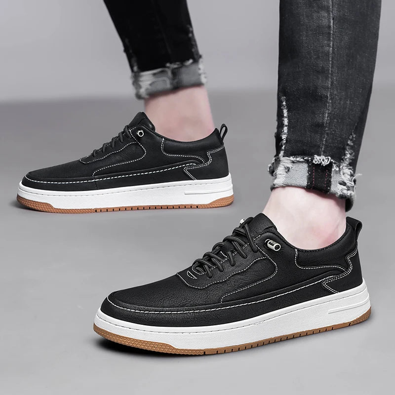 Skórzane trampki Urban Drop – całodzienna wygoda i stylowy design