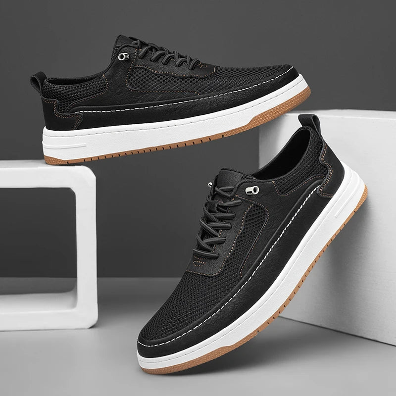 Skórzane trampki Urban Drop – całodzienny komfort i stylowa trwałość