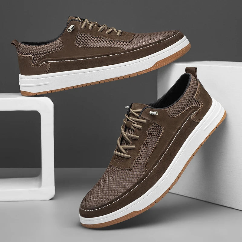 Skórzane trampki Urban Drop – całodzienny komfort i stylowa trwałość