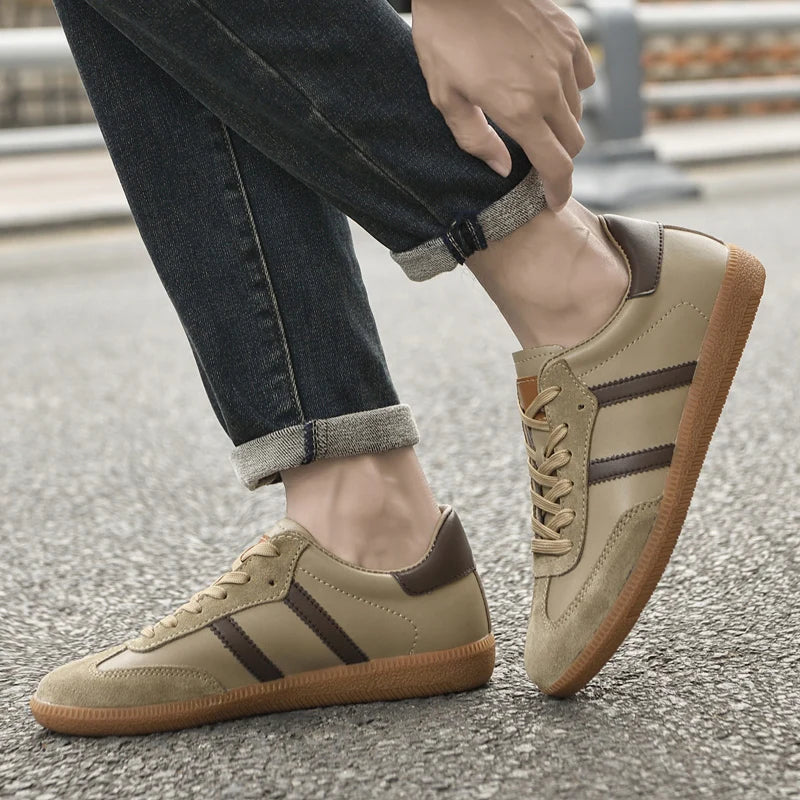 Skórzane trampki – całodzienny komfort i elegancki design