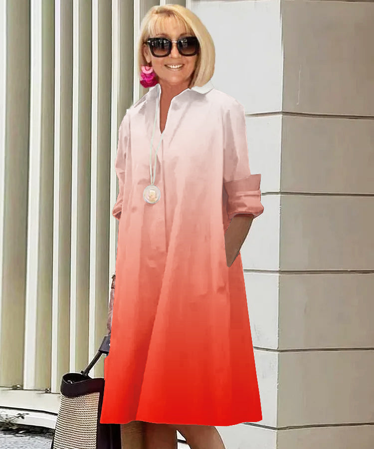 Nori Sukienka Koszulowa - Elegancja i Komfort na Letnie Dni
