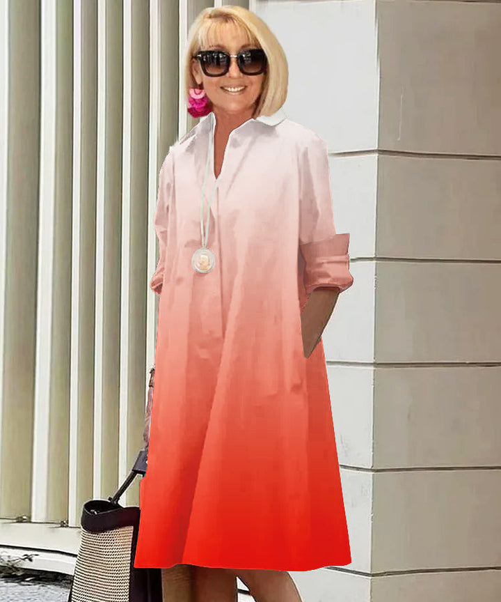 Nori Sukienka Koszulowa - Elegancja i Komfort na Letnie Dni