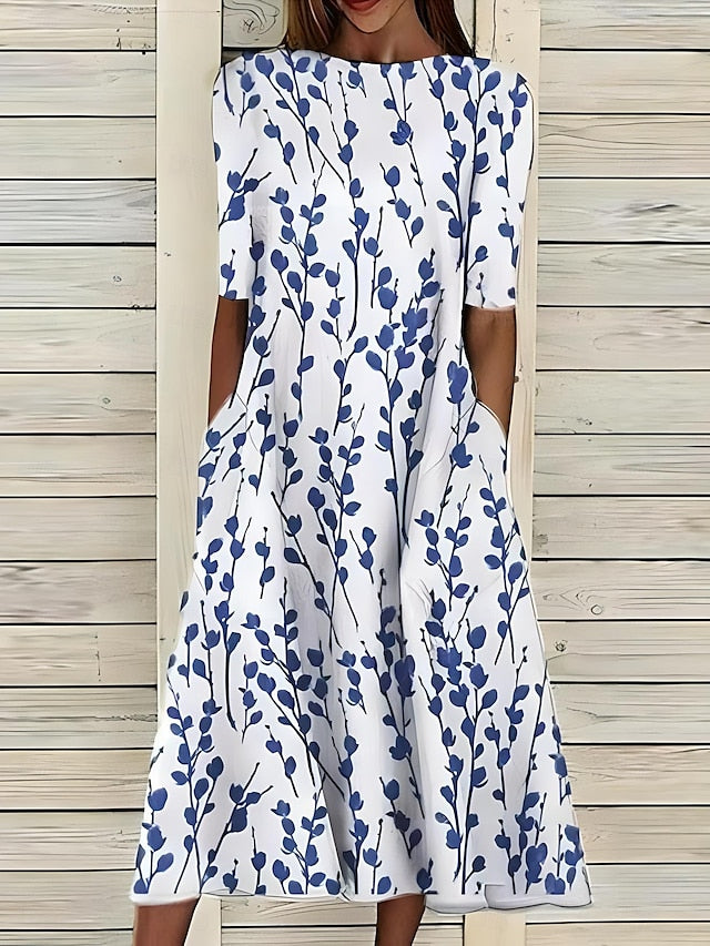 Sukienka Letnia Damska Céleste™ - Lekka, Elegancka i Przewiewna