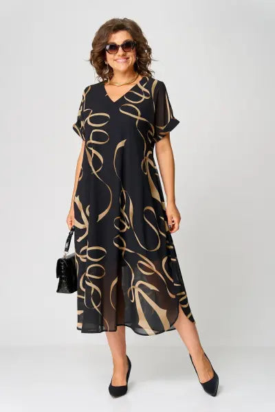 Sukienka Midi Nyree™ - Komfort i Elegancja na Każdą Okazję