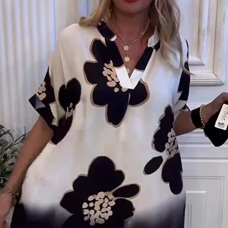 Sukienka Stina™ - Elegancka Sukienka na Wesele z Dekoltem V