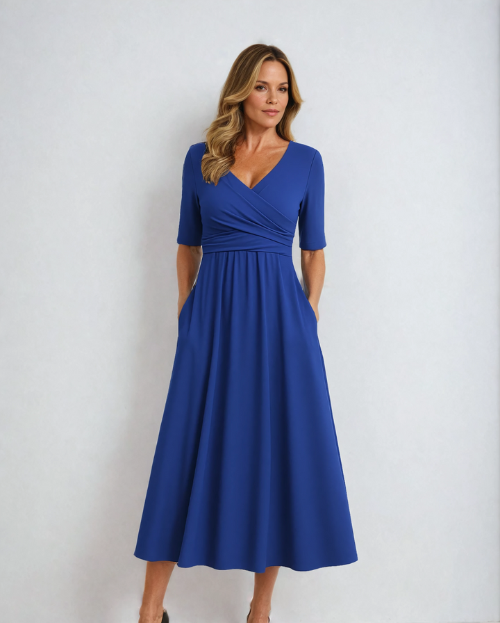 Sukienka kopertowa Mandy™ - Elegancja i komfort na lato