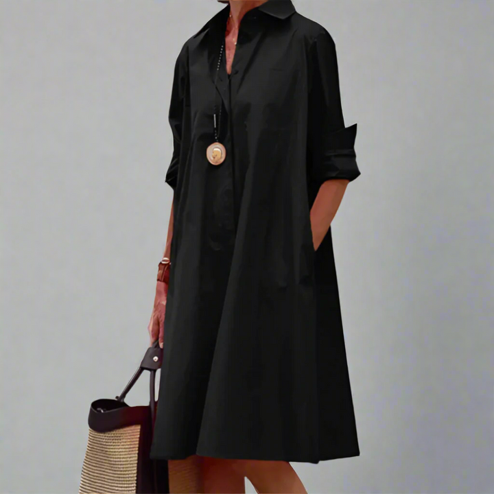 Sukienka polo Sandrine™ - Elegancja i komfort na co dzień