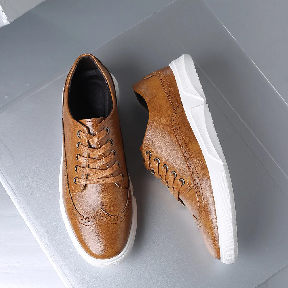 Trampki Harrington Wingtip – klasyczny styl i całodzienny komfort